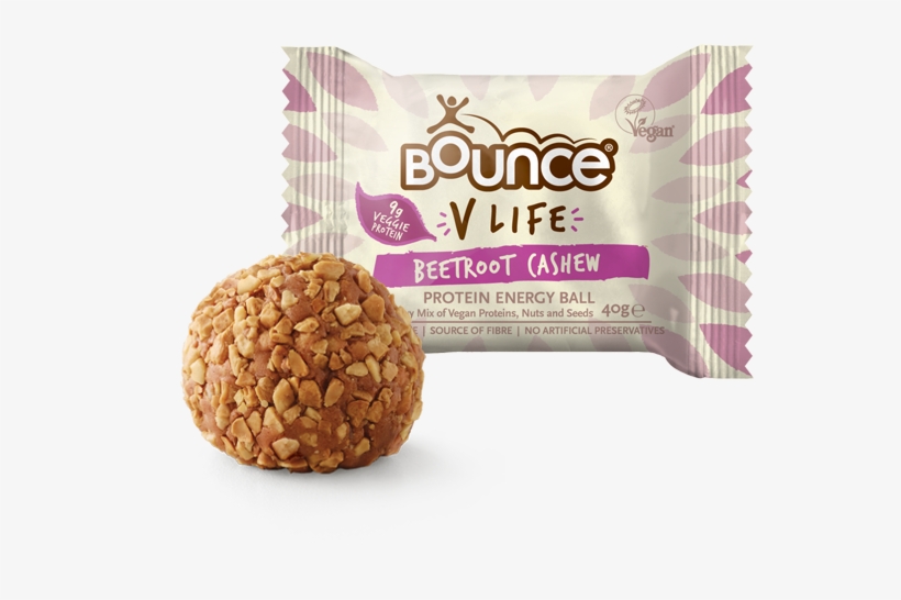 Beetroot Cashew - Bounce Protein Balls Raw, transparent png