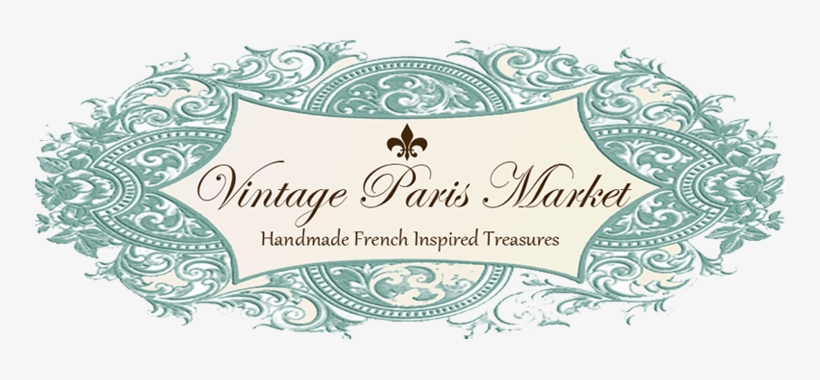 Vintage Paris Market Vintage Banner Png - Vintage Blog Png, transparent png