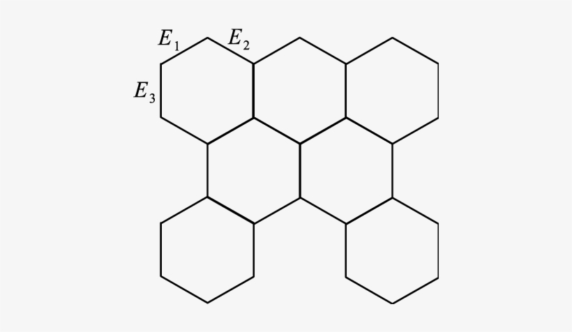 A Benzenoid System With Three Directions Of Edges - Fgi, transparent png