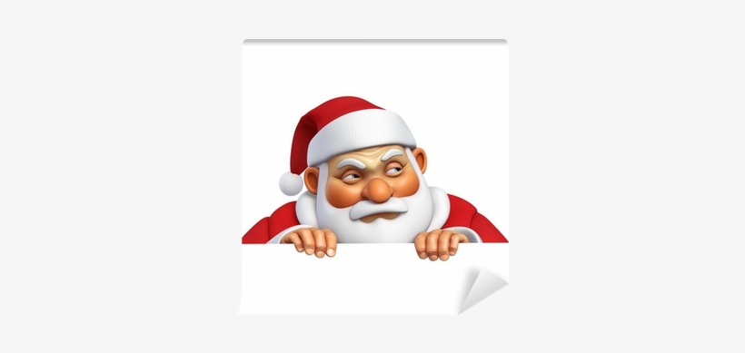 3d Old Santa Claus Cartoon, transparent png