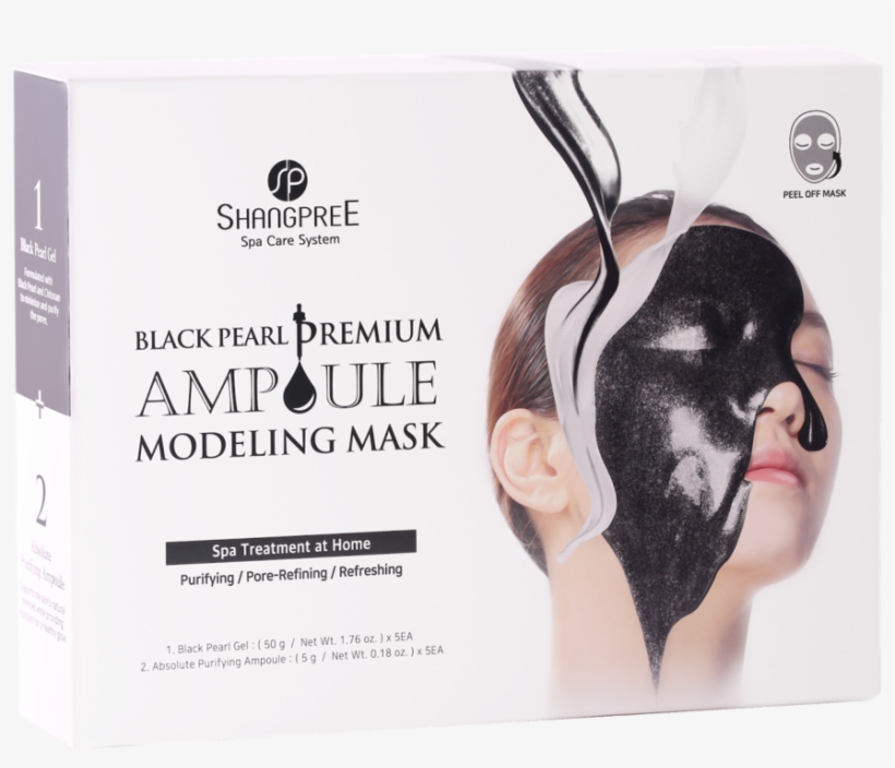 Black Pearl Premium Ampoule Modeling Mask Set Shangpree Ampoule
