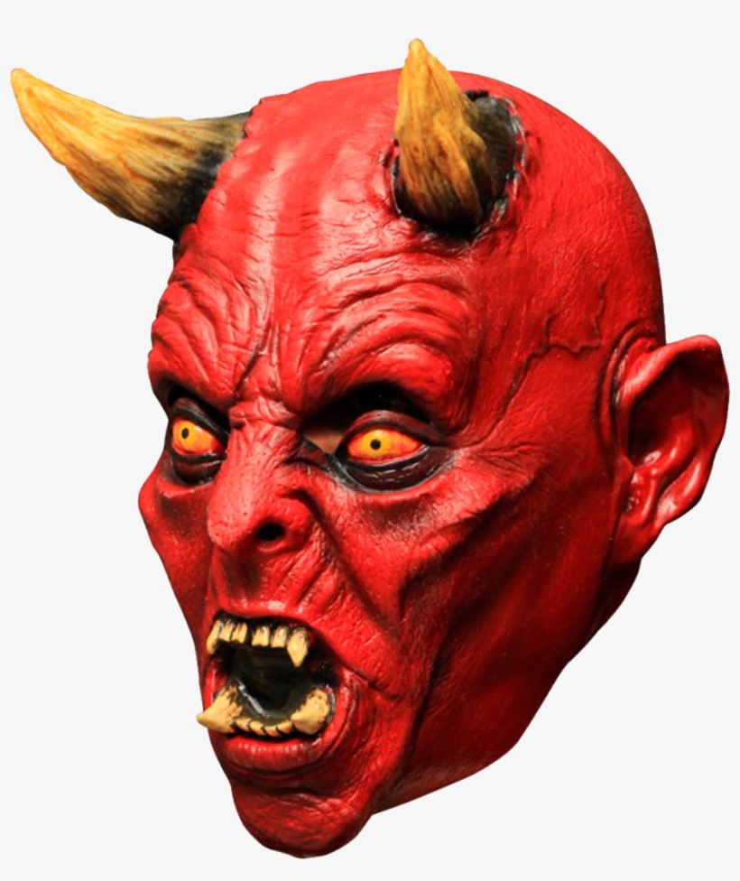 Satan Latex Mask, transparent png