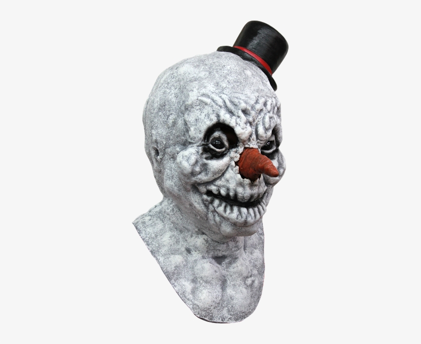Serial Killer Snowman Santa Slayer Deluxe Adult Latex - Frosty Jack Mask, transparent png