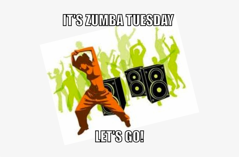 It's Zumba Tuesday - Zumba Fitness, transparent png