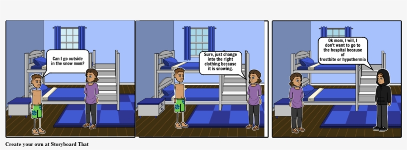 Stay Safe In The Cold Weather - Cartoon, transparent png