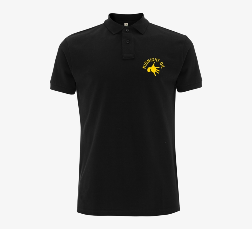 'hand' Black Polo Shirt - Basic Mens T Shirt, transparent png