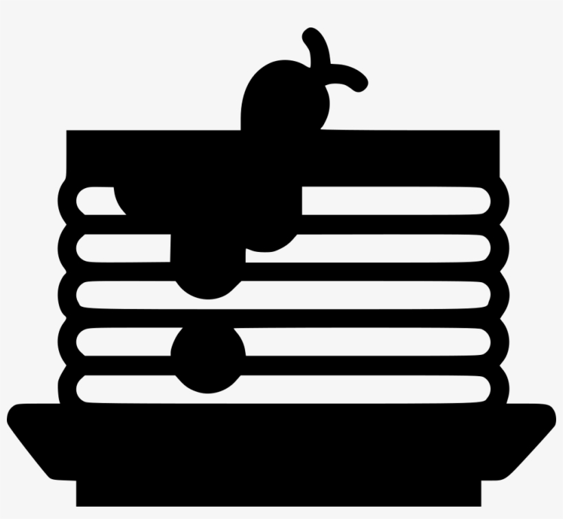 Pancakes Comments - Pancakes Silhouette Png, transparent png