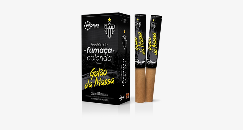 Bastão De Fumaça 38mm - Clube Atlético Mineiro, transparent png