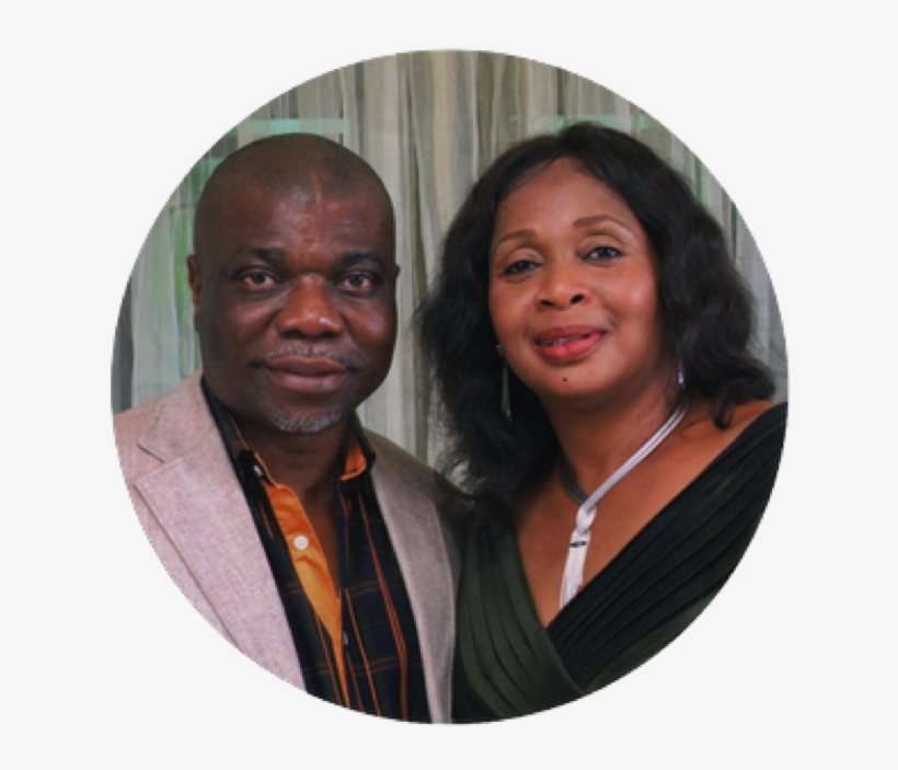 Lanre Ope And Wife - Family, transparent png