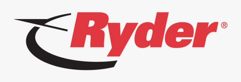 Ryder Logo Black-red - Ryder Logo Png, transparent png