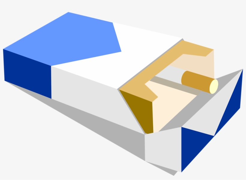 Cigarette - Pack Of Cigarettes Illustration, transparent png