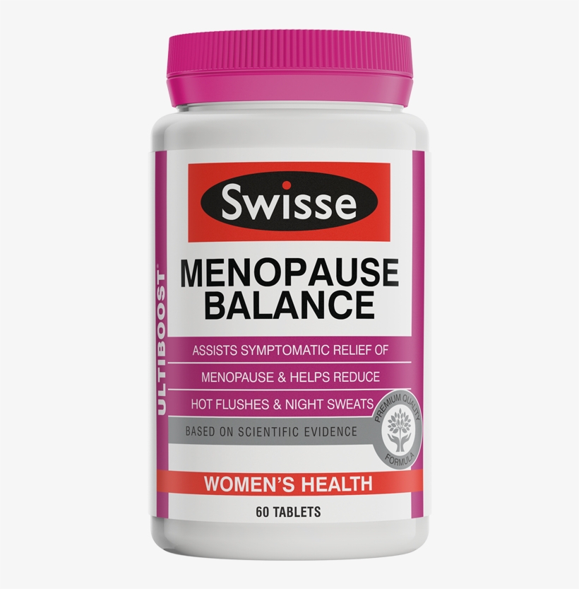 Swisse Menopause Balance - Swisse Menopause Balance 60 Tablets, transparent png