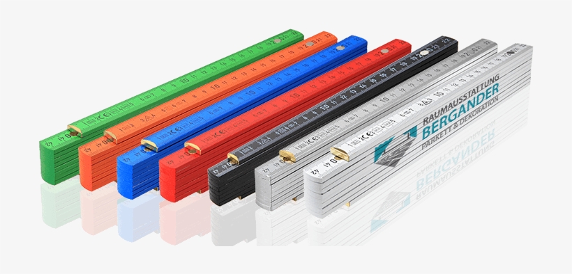 Wooden Folding Rule In Different Colors - Zollstöcke, transparent png