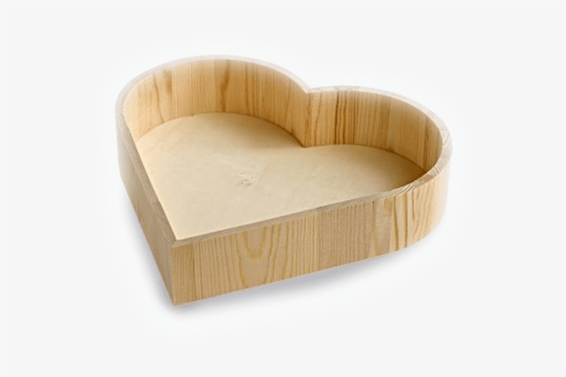Heart Shaped Wooden Tray - Heart Shaped Wood Tray, transparent png