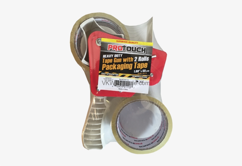 Heavy Duty Tape Gun With 2 Rolls Packaging Tape Wholesale - Label, transparent png