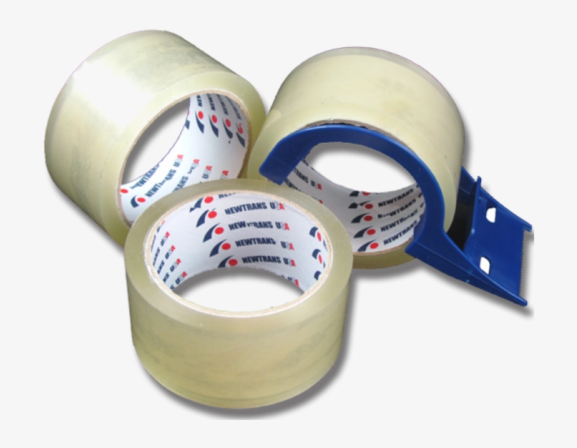 Packing Tape 3 Rolls & Clamshell - Uboxes Packing Tape - 3 Rolls & Light Duty Tape, transparent png