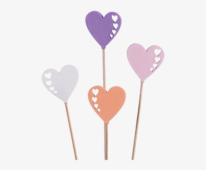 25"wood Heart Pck 4 Asst • - Heart, transparent png