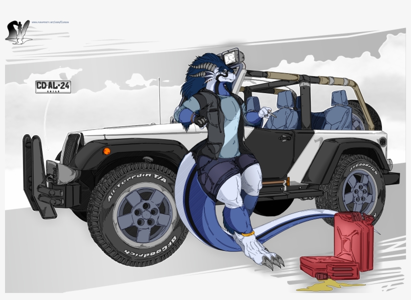 White Dragon And White Sand - Jeep, transparent png