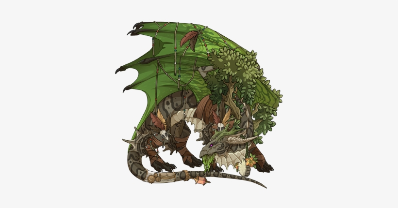 13m Trinket - Green Dragon Familiar, transparent png