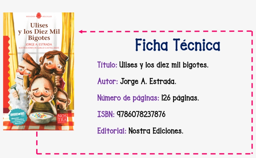 Reseña - Ulises Y Los Diez Mil Bigotes - Trade Paperback, transparent png