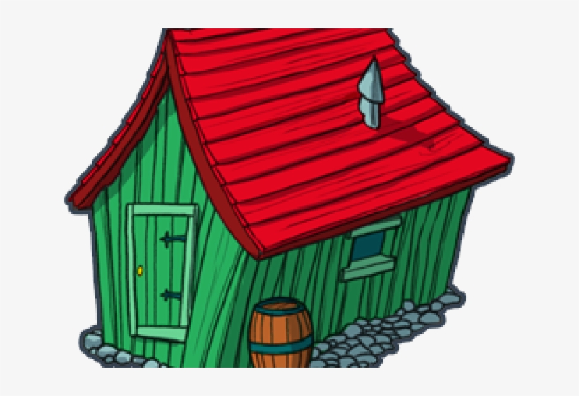 House Clipart Wood - House, transparent png