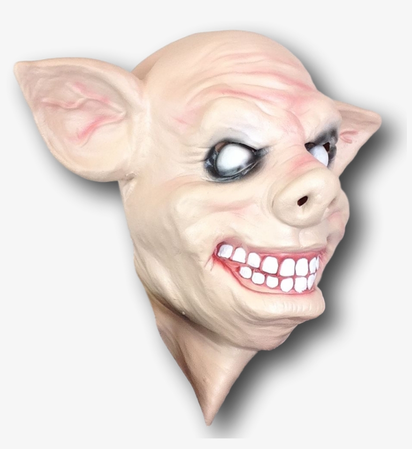 Scary Pig Mask, transparent png