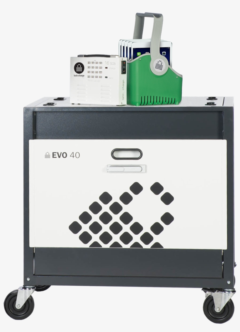 Putnam City Schools Case Study - Lockncharge Evo 40 Cart, transparent png