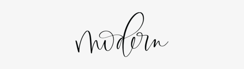 Modern Calligraphy Design - Design, transparent png