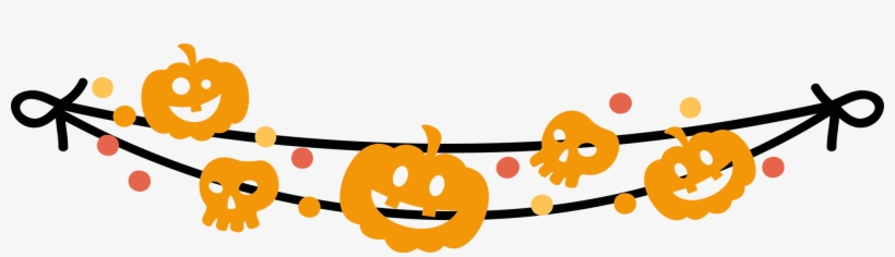 Halloween Bunting - Vector Graphics, transparent png