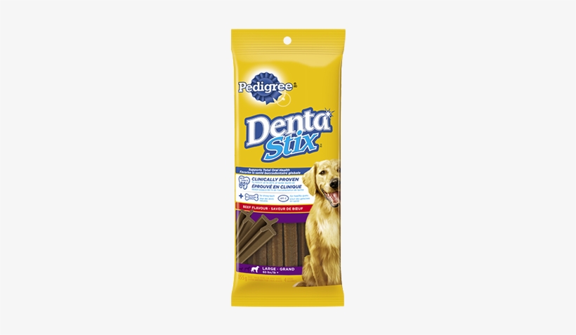 Pedigree® Dentastix® Daily Oral Care For Large Dogs - Pedigree Dentastix Fresh Dog Treats 7p, transparent png