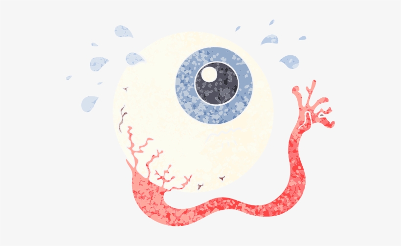 Cartoon Eyeball - Cartoon, transparent png