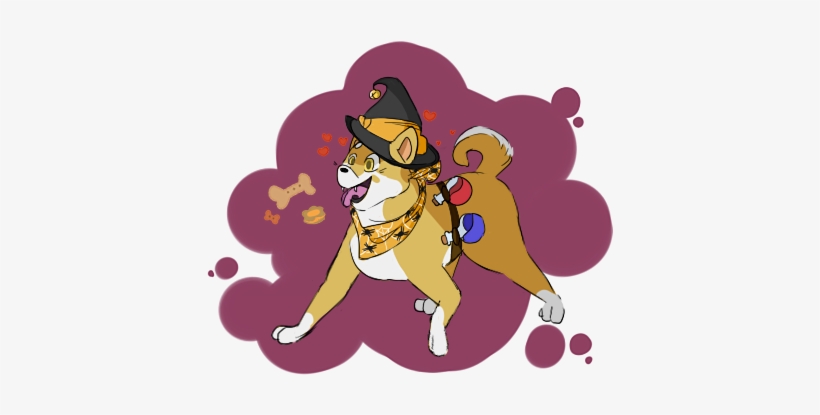 Jpg Freeuse Stock Shiba Inu Halloween Treats - Dog, transparent png