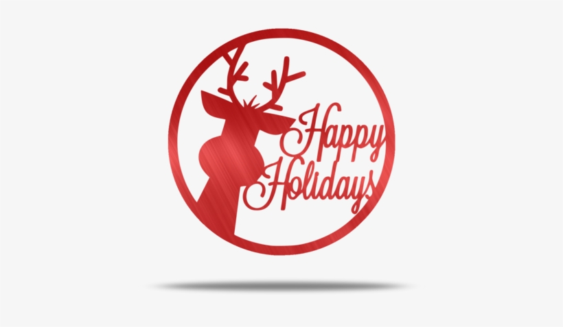 Products/happy Holidays Red - Cute Happy Camper Pillow Case, transparent png