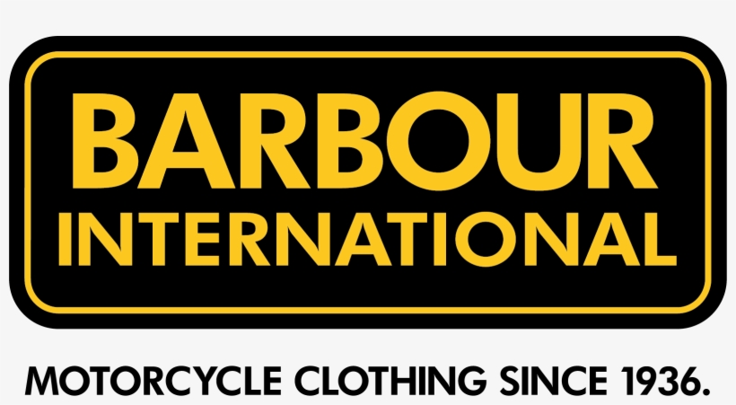 Barbour International T Shirt Logo White, transparent png