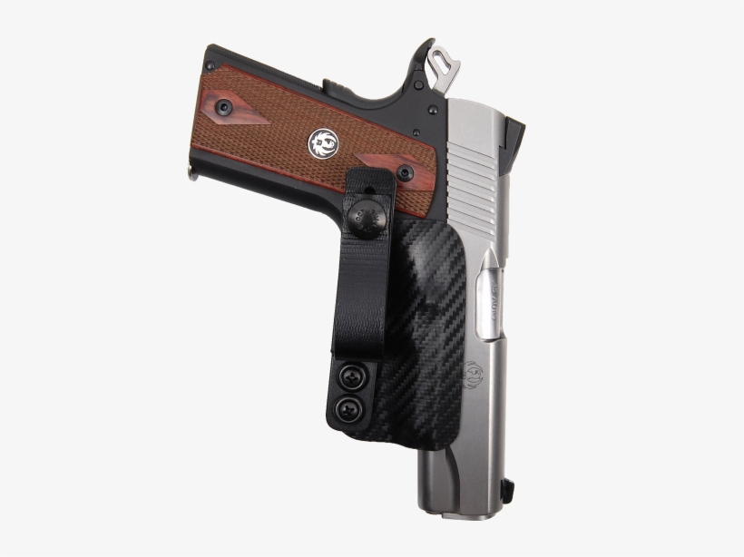 Vector Black And White Library 1911 Clip Concealed - Starting Pistol, transparent png
