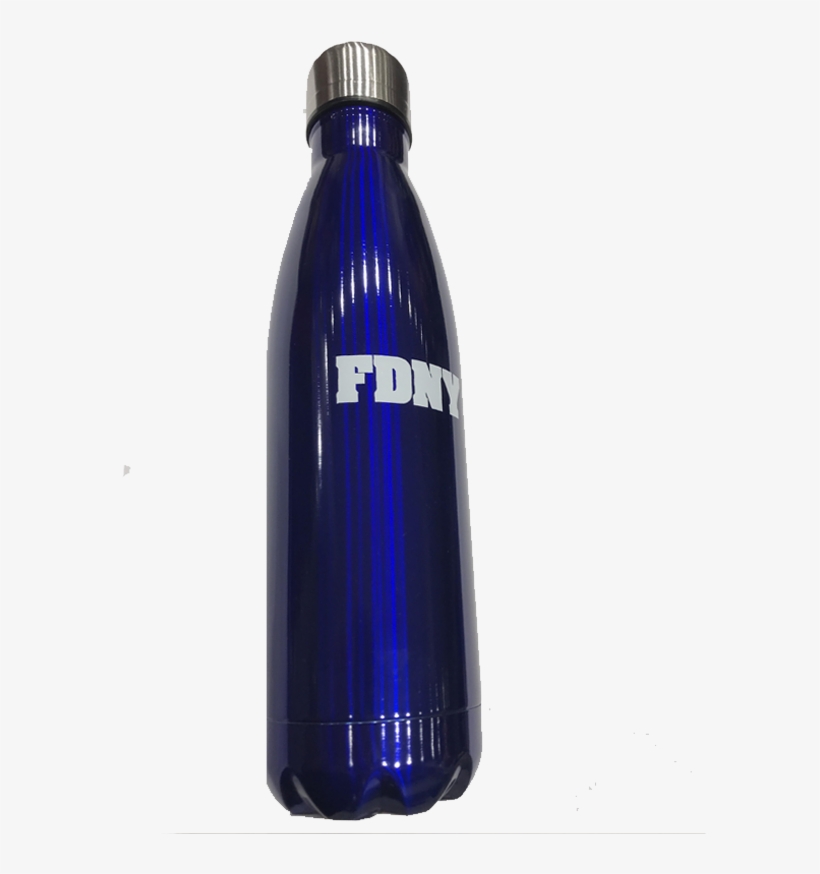 Fdny Metal Water Bottle - Water, transparent png