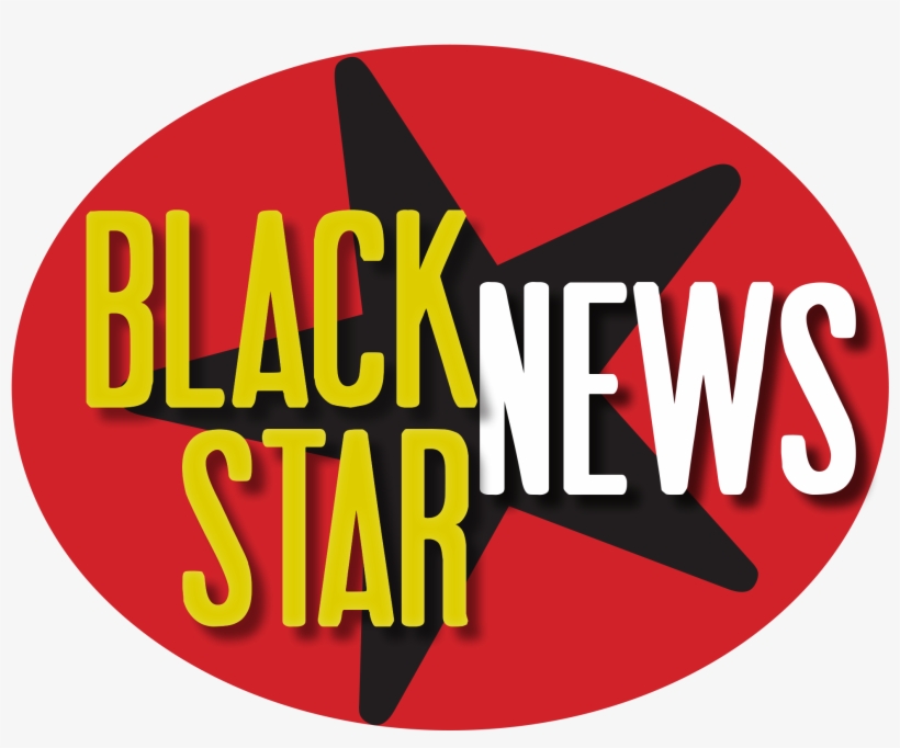 Black Star News Button - Graphic Design, transparent png