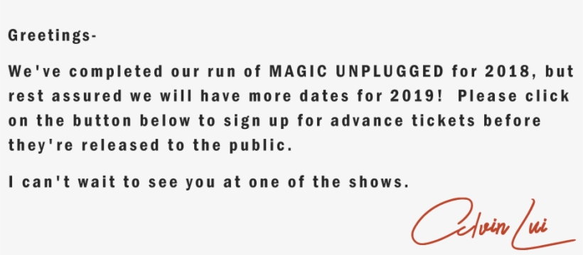 Mup Message Nov2018 - Alvin Lui :: Lui Entertainment, transparent png