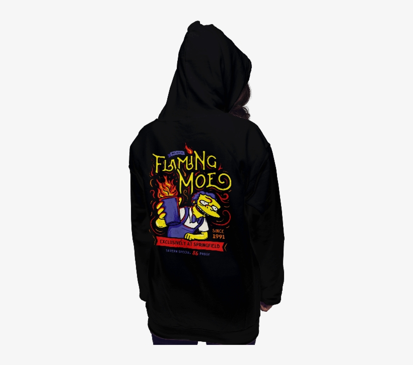 Flaming Moe - Shirt, transparent png