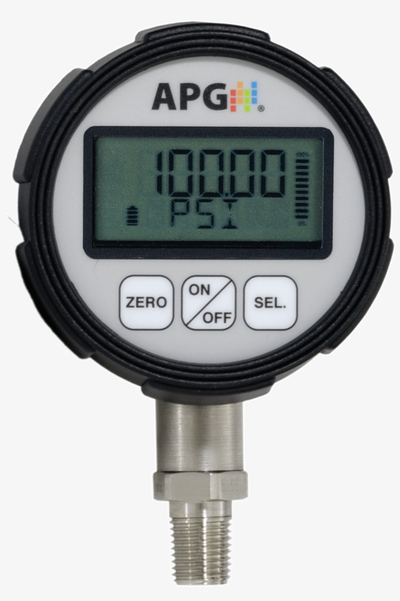 Pg7 Digital Pressure Gauge - Apg Pg7 Digital Pressure Gauge, 0-500 Psig, +/- 0.25%, transparent png