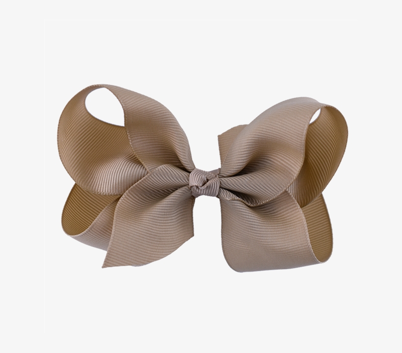 Grosgrain Ribbon Hair Bow Large - Hair, transparent png