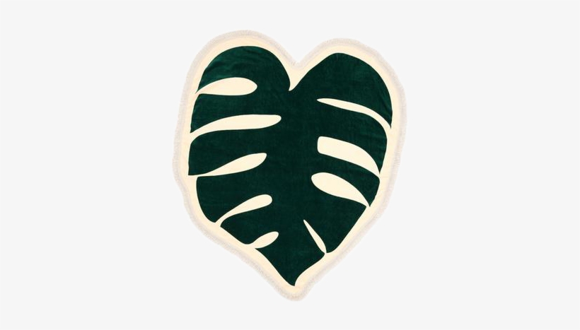 All Around Giant Towel, Monstera - Monstera Towel, transparent png