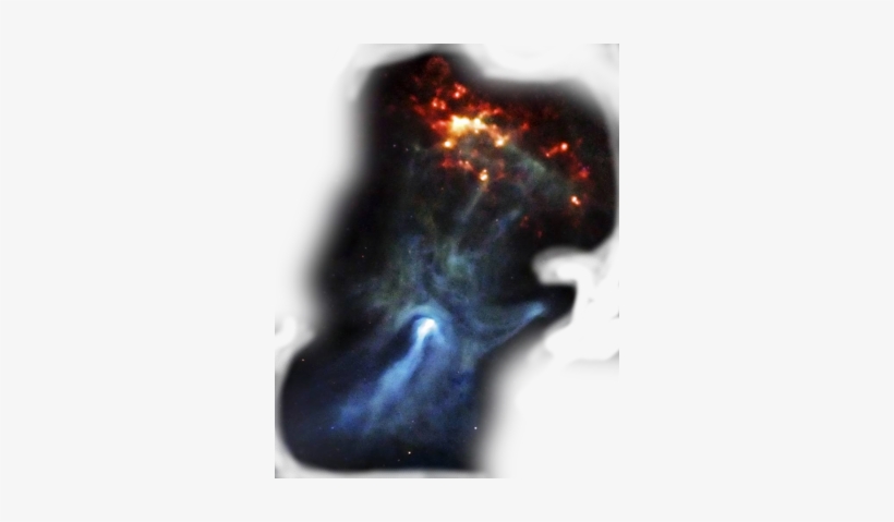 Hands Of God Nebula, transparent png