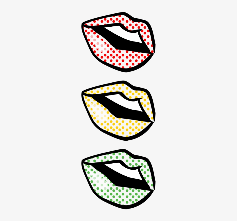 Footwear Clipart Pop Art Drawing Lip Art Pop Png - Pop Art, transparent png