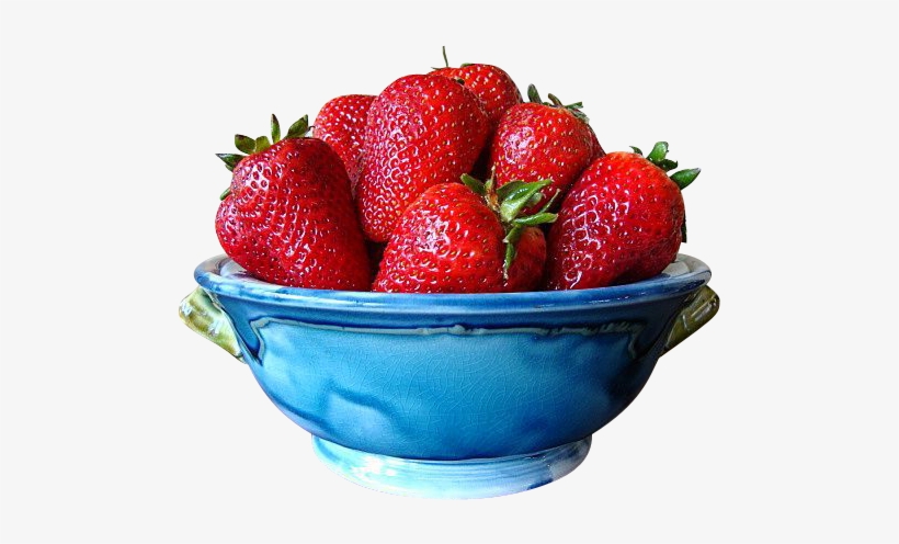 Superb 8 1/2" W Minton English Majolica Strawberry - Strawberry, transparent png