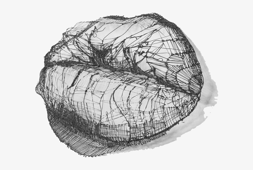 Lips, By - Sketch, transparent png