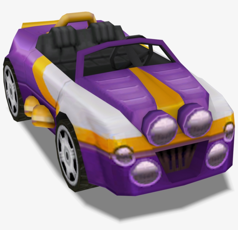 Badgirlrender - Crash Tag Team Racing, transparent png