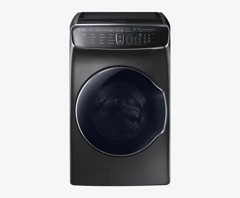 Image For Samsung Front Load And Top Load Washer - Samsung Flexwash 5.7 Cu. Ft. Front-load Washer With, transparent png