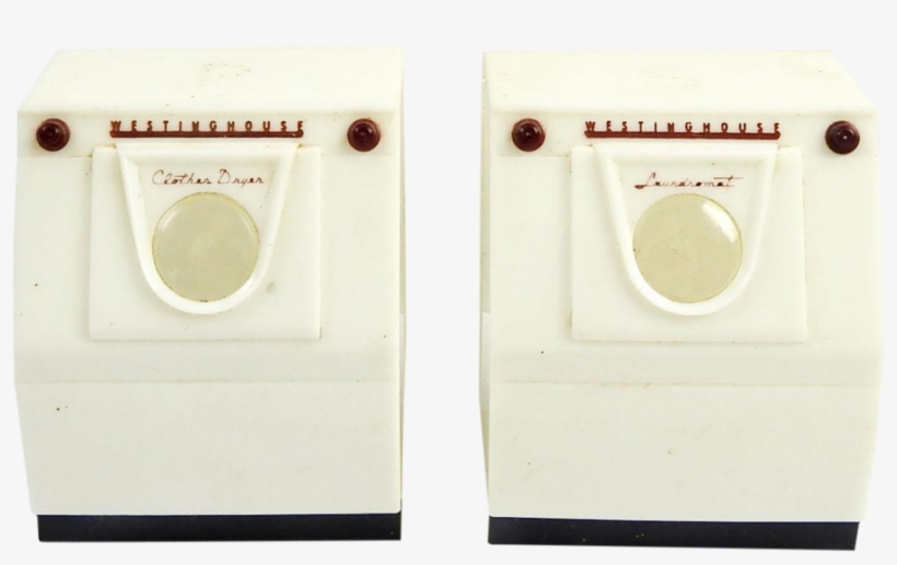 Washer Dryer Salt & Pepper Shakers - Washing Machine, transparent png