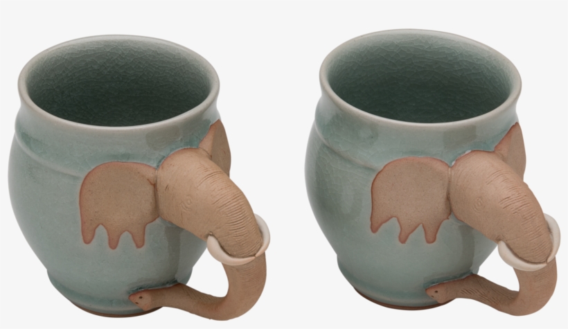 Celadon Pottery Mug Set Buy Thai Celadon Online Curocarte - Mug Set, transparent png